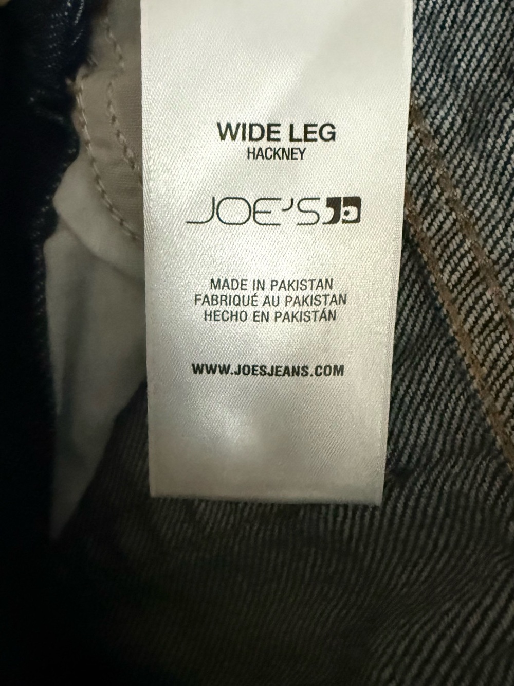 Joe's Jeans Dark Indigo Relaxed wide leg Jeans women’s size 30 - Picture 6 of 10